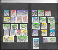 Postage Stamps definitive Irish Arts 1990.