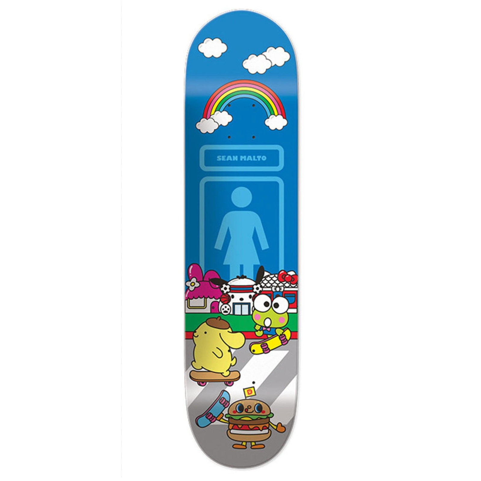 Sean Malto Girl Mike Mo Capaldi Hello Sanrio Skateboard Deck