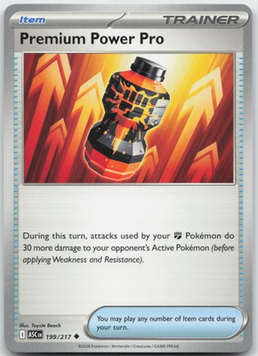 #ad Premium Power Pro 199 217 Ascended Heroes Pokemon $1.45