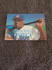 2000 Skybox Prospect Vernon Wells Toronto Blue Jays Baseball Card #240