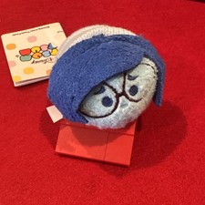 NEW Authentic US Disney Parks SADNESS Tsum Tsum Pixar Inside Out 3.5" Mini Plush