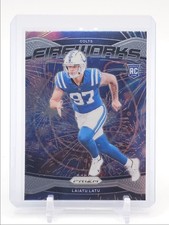 LAIATU LATU 2024 PANINI PRIZM FIREWORKS ROOKIE FOOTBALL COLTS RC Q4561