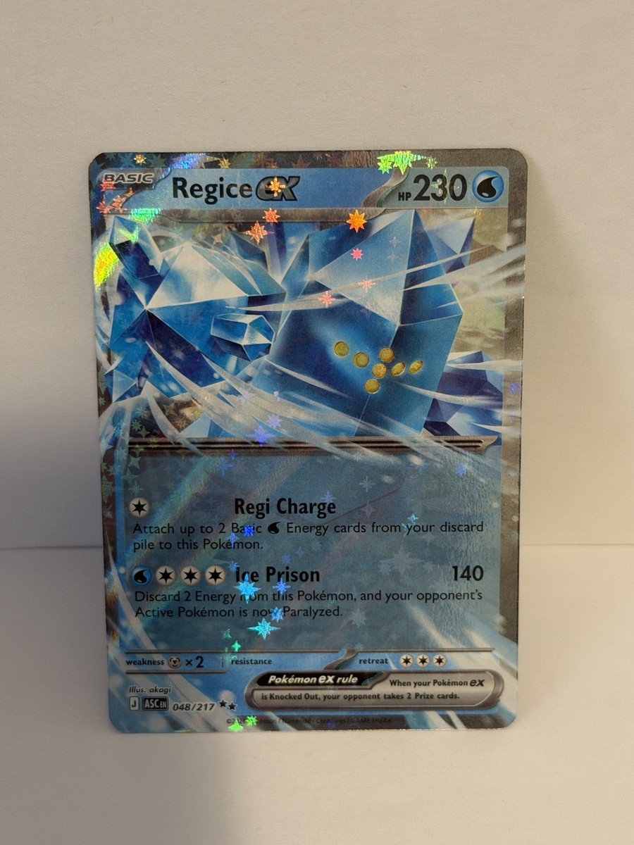 pokemon card regice ex - Regirock-EX (43/124) - XY Fates Collide Water Rarity regice ex pokemon card The