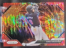 Gino Groover 2024 Panini Prizm - Fireworks #23 (RC) Diamondbacks