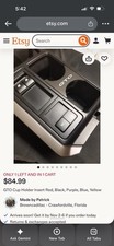 Pontiac Gto Aluminum Cup Holder Insert Pontiac Gto Aluminum Cup Holder Insert