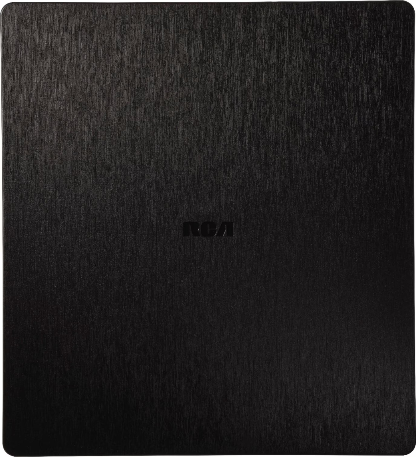 RCA - Внутренняя плоская усиленная HDTV антенна - Черный