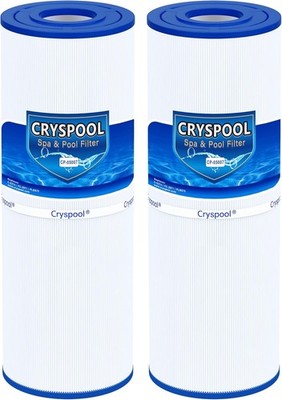 Cryspool 05007 Filter Compatible C-5374 75 Sq.Ft Spa Filter Cartridge, 2 Pack