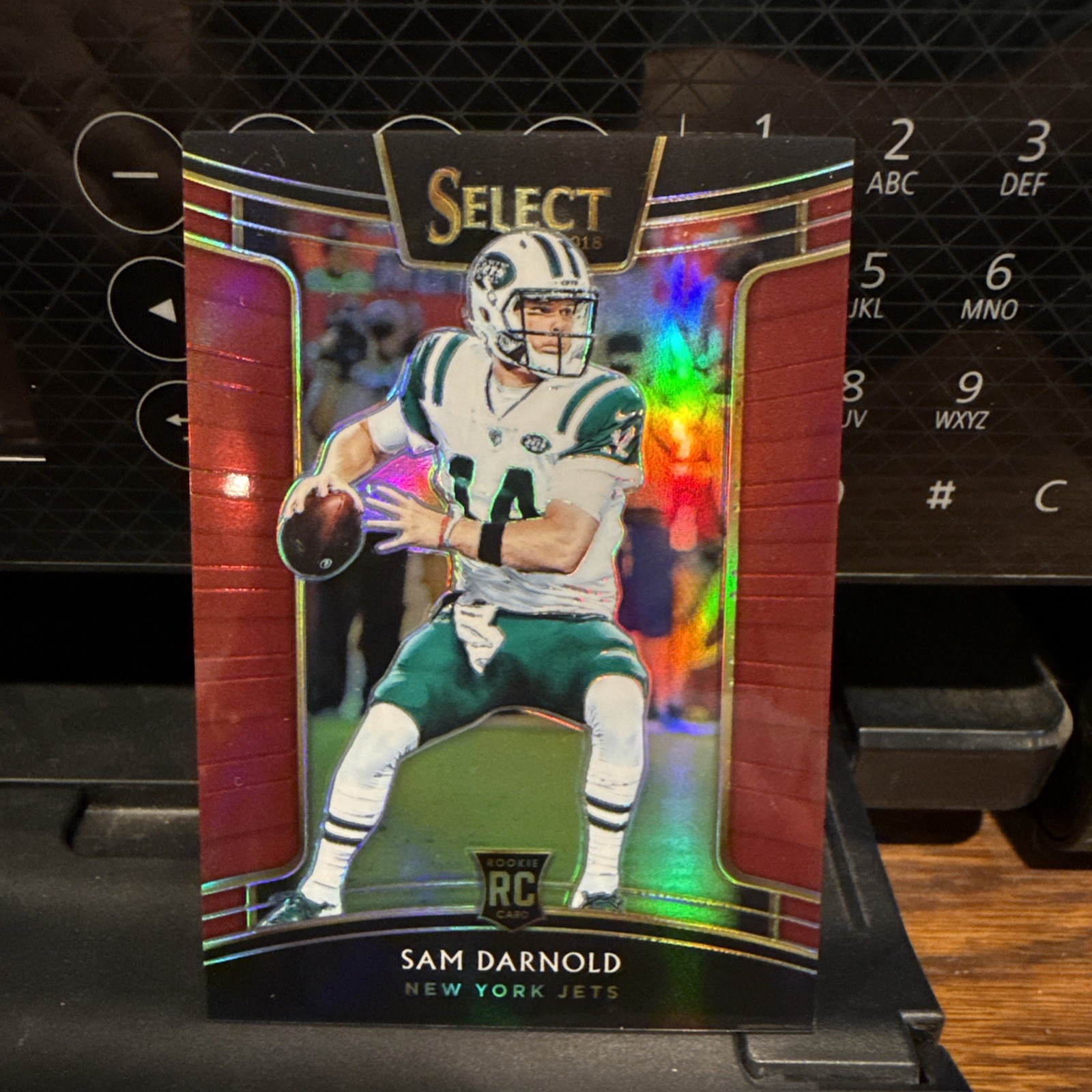 2018 Panini Select - Concourse Sam Darnold #18 Maroon Prizm /99 (RC)