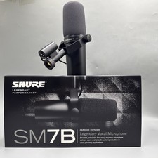 NEW SM7B Cardioid Dynamic Vocal Broadcast Microphone Sealed in box Black
