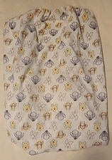 Disney Baby Winnie the Pooh Faces Fitted Crib Sheet 100 Cotton