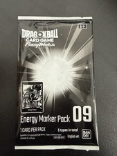 Dragon Ball Fusion World Card Game Energy Marker Pack 09 Booster Pack English