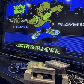Wally Bear And The No Gang Nintendo NES Authentic Tested