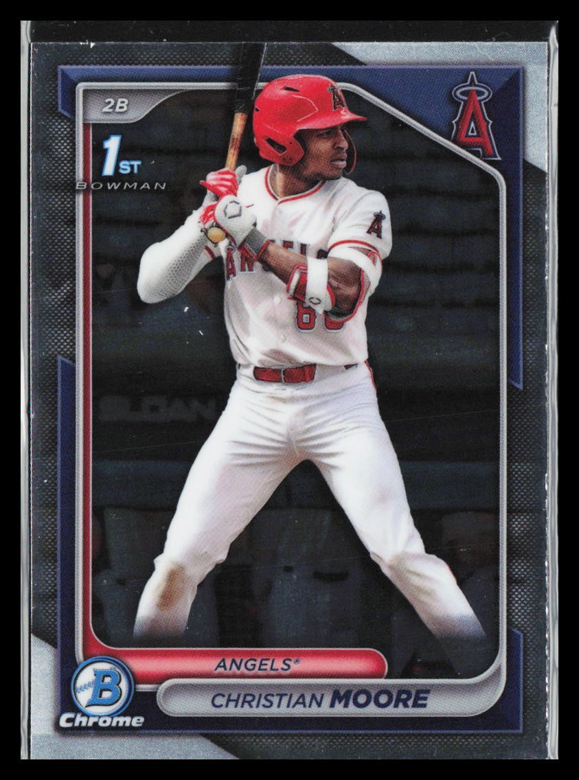 2024 Bowman Draft Christian Moore #BDC-13 Chrome 1st Bowman