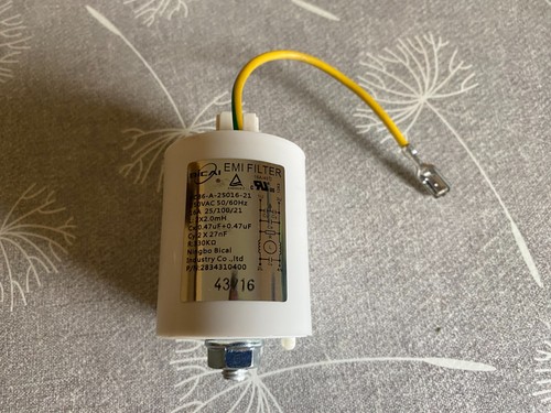 BICAI EMI-Filter FC86-A-25016-21 Kondensator Entstörfilter für Waschmaschinen