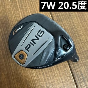 Ping G400 7W Fairway Wood 20.5° No.7 Golf Club with Head
