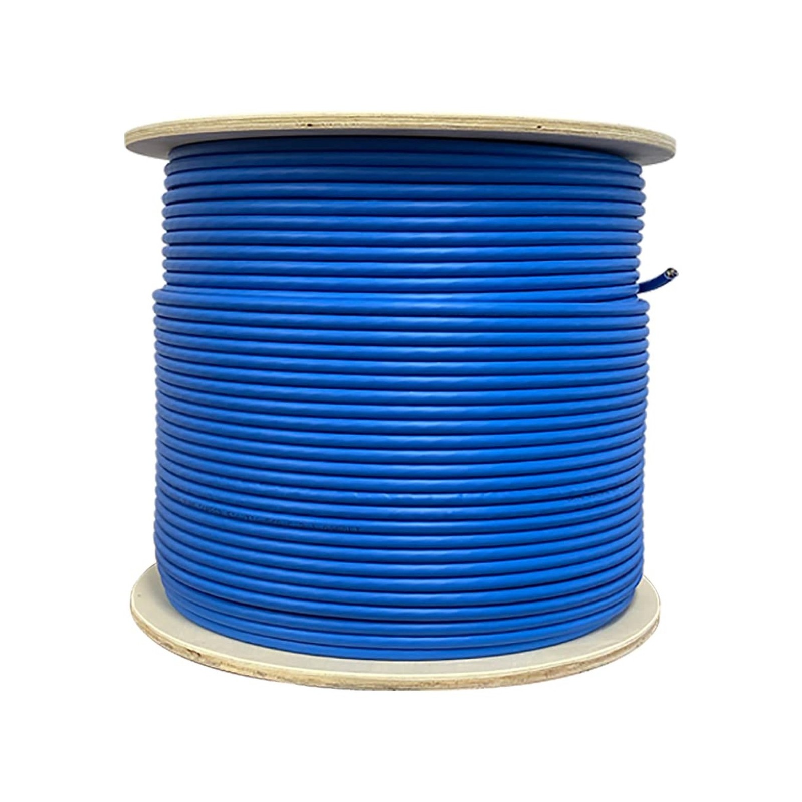 TSCables | Cat6 Plenum Shielded (CMP) Overall Foil Shield (F/UTP), 1000ft, 23...