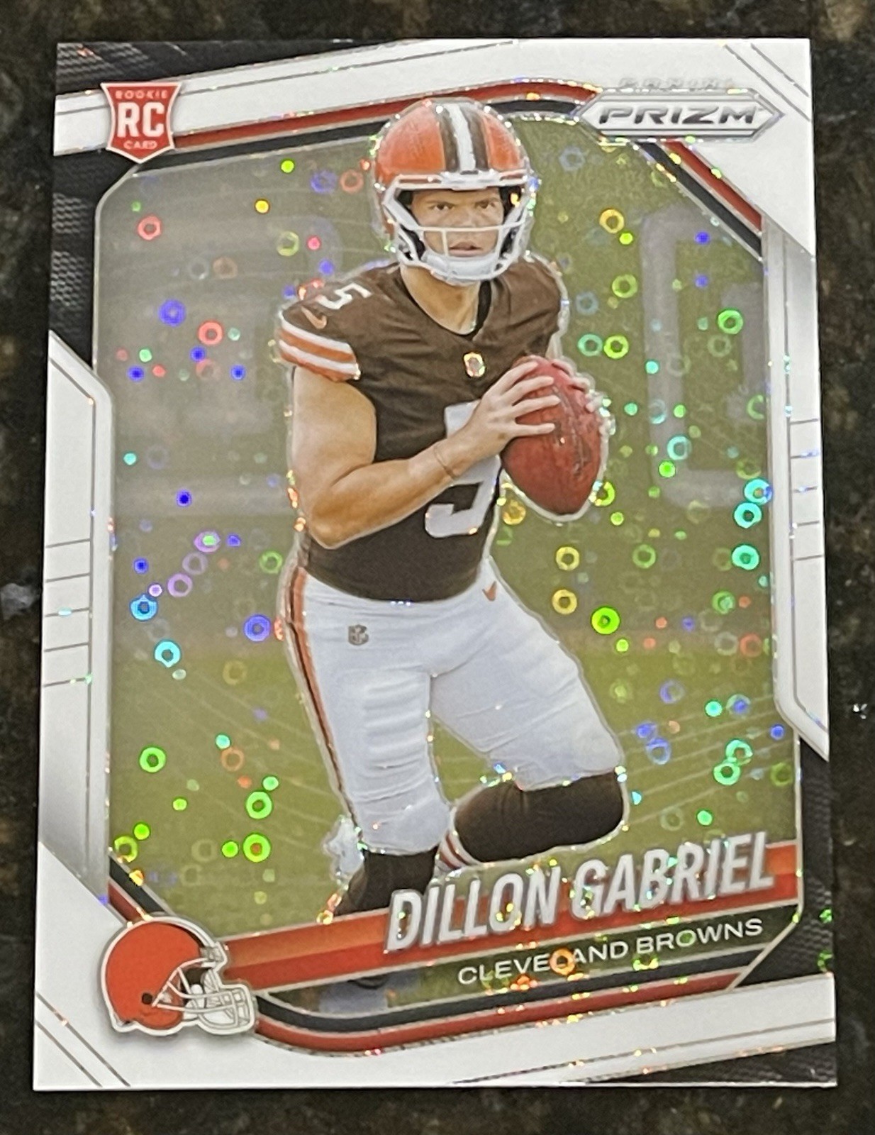 2025 Panini Prizm Rookie Dillon Gabriel #372 White Disco Prizm - FREE SHIPPING
