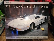 Pocher 1:8 Ferrari Testarossa Spyder New In Box Unopened Model Kit 192 Testors