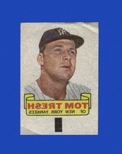 1966 Topps Rub-Offs Set-Break Tom Tresh *GMCARDS*
