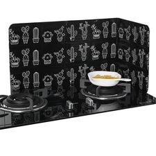 Kitchen Anti Splatter Shield Guard Cooking Frying Pan Oil Splash Screen Cover