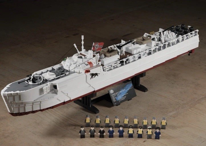 Brickmania Schnellboot S-214 Kriegsmarine Torpedo Boat BKM2524 Brand New Sealed