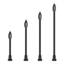 17mm Ball Socket to 1/4 Screw Conversion Rod Car Tripod Phone Holder Accessory