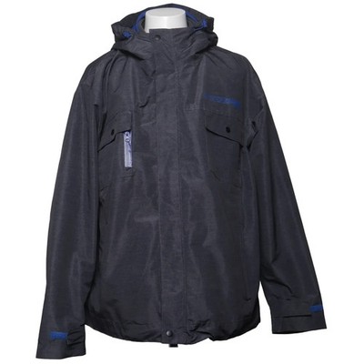 Identic, Allwetterjacke, Herren, Größe: XXL, Grau/Blau, Polyester #RPk