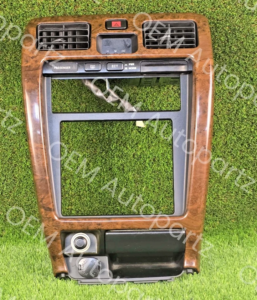 Toyota Hilux Surf 1999-2002 Dash Radio Trim Bezel Air Vent Oem JDM Used RHD - Image 2 of 4