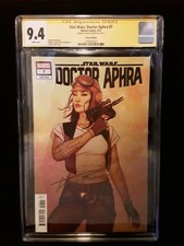 Star Wars Doctor Aphra #7 1:25 Frison Variant CGC 9.4 SS Signed by Frison NM