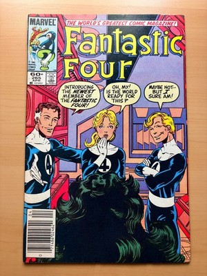 Fantastic Four #265 (VF+). She-Hulk joins FF! Marvel Comics 1984 NEWSTAND!