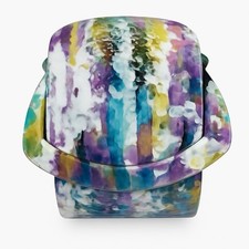 Bracciale PONO Italy Multicolore Largo Resina - Dichiarazione Scultorea Modernariato