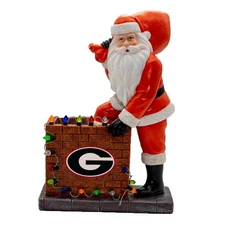 The Memory Company Georgia Bulldogs Up On the Roof Top Figurine
