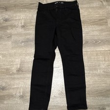 Old Navy Girls High-Rise Wow Straight Black Jeans Size 10