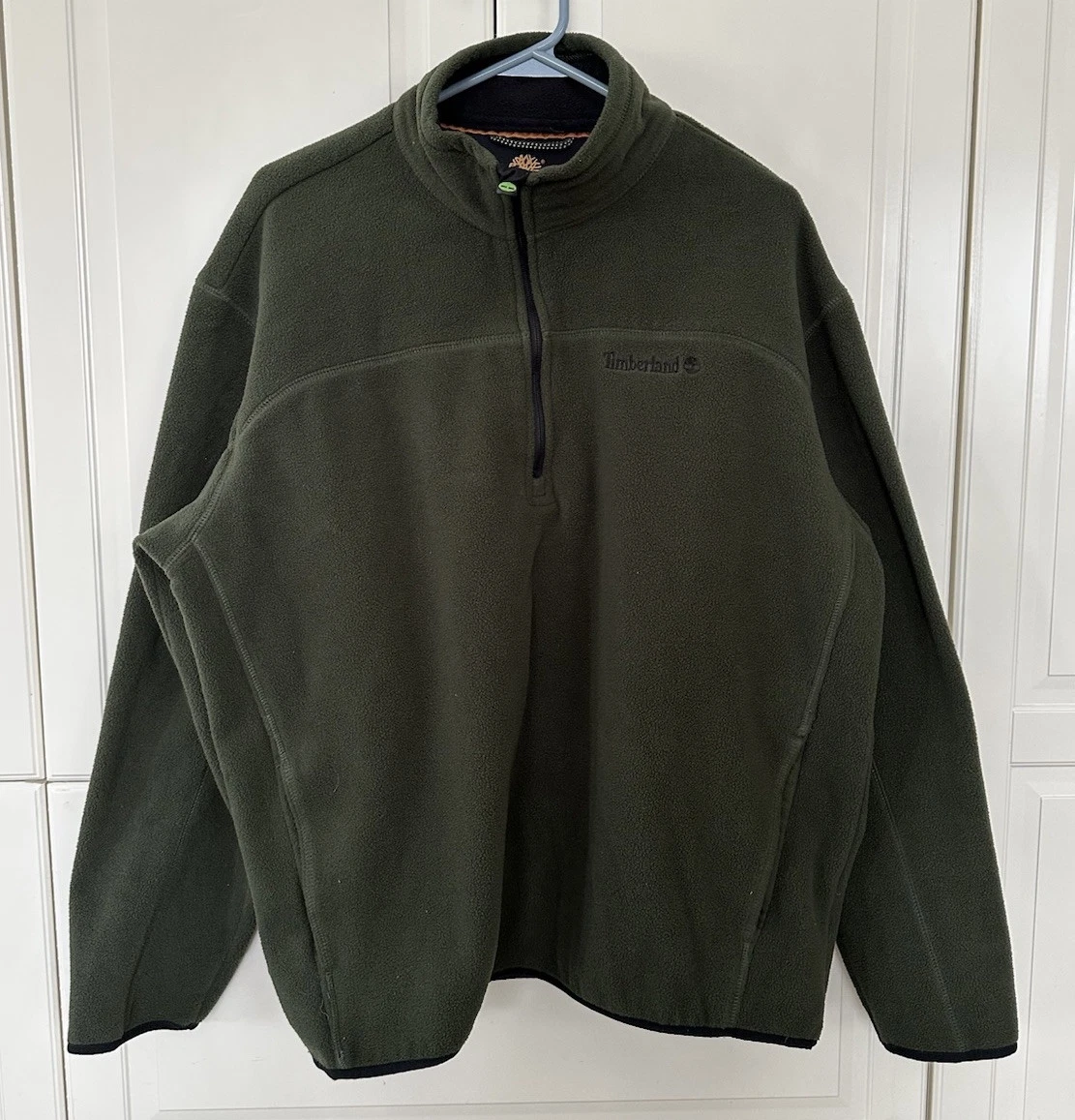 Timberland Green Men's 1/2 Zip Features for sale | eBay