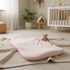 Medium 1.0 Tog Baby Sleeping Bag - Breathable Rayon Spandex, Machine Washable