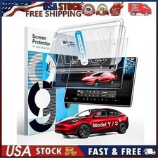 Wigoo Tesla Model Y Model 3 Screen Protector Matte No More Glare Fingerprint