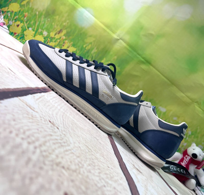 Adidas Originals SL 72 RS Men's Gray Blue Versatile Sneakers JH5096 US 7.5 NWB