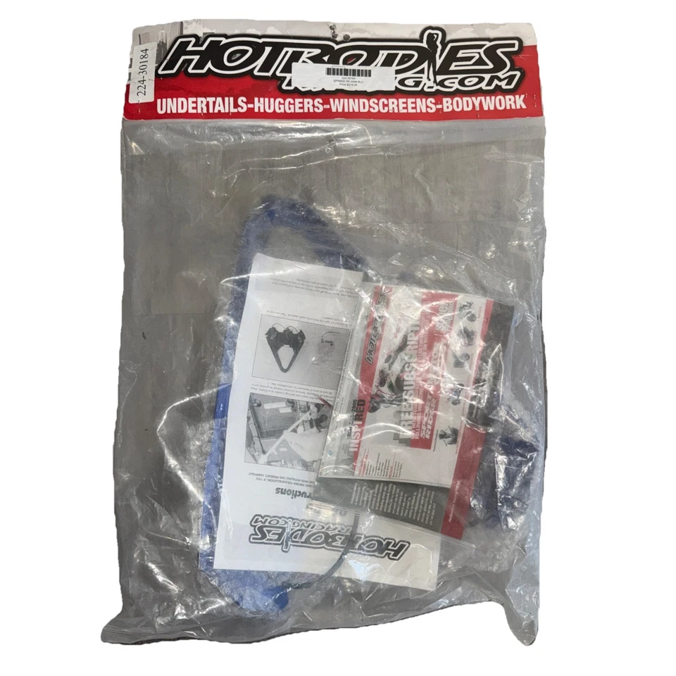 Yamaha YZF-R6 2008-2016 Hotbodies cola interior azul con señales LED Foto 2 de 2