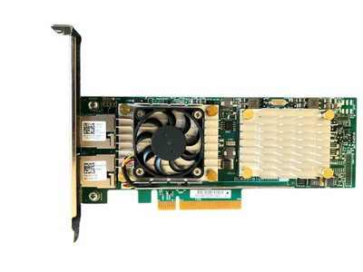 Dell 0W1GCR Broadcom 57810S Dual Port 10GbE RJ45 PCIe 10GBase-T Network Card Fan