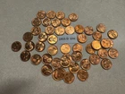 1955 d wheat cent roll uncirculated