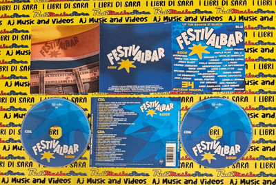 2*CD compilation FESTIVALBAR 2005 blu 2005 simple plan jennifer lopez nek (C30)