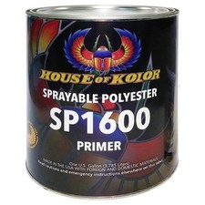 House Of Kolor Sp1600 Sprayable Polyester Primer Low Voc High Build Primer