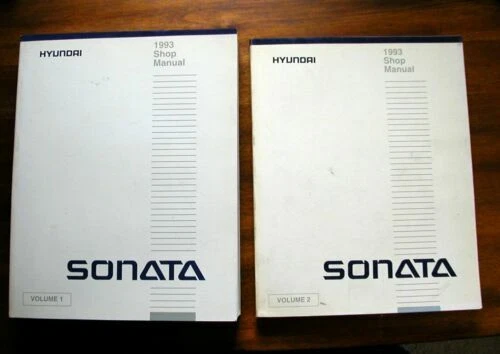 Manuales de reparación de automóviles y camiones Hyundai y literatura