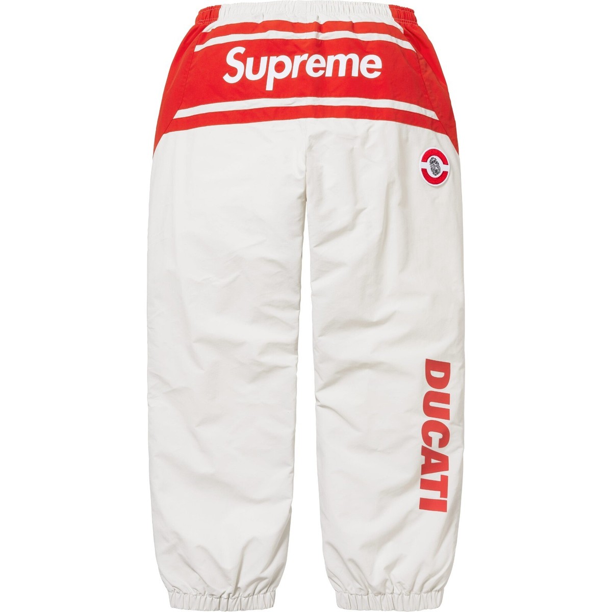 Supreme x Ducati Track Pant Black White Blue 3colors SS24 Supreme x Ducati Track Pant Black White Blue 3colors SS24