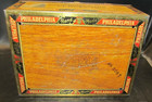 Vintage Antique Philadelphia Bayuk Perfecto Metal Cigar Box Hinged Lid — photo 9
