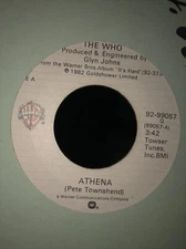 The - Who It's Your Turn / Athena 7" 45 RPM Single Warner Bros. Records 7-29905