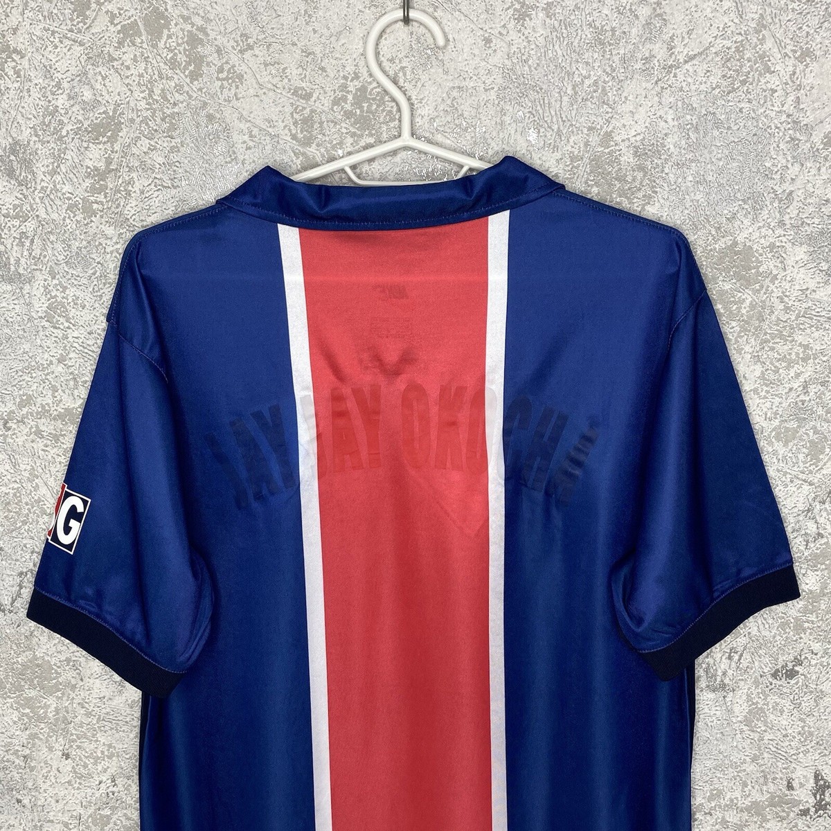 Paris Saint Germain 2000/01 PSG Home Soccer Football Jersey Shirt