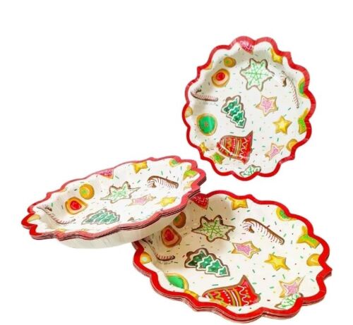 Pioneer Woman ~ COOKIE TOSS ~ 8" Diameter ~ Paper Dessert Plates ~ 24 Count - Picture 4 of 5