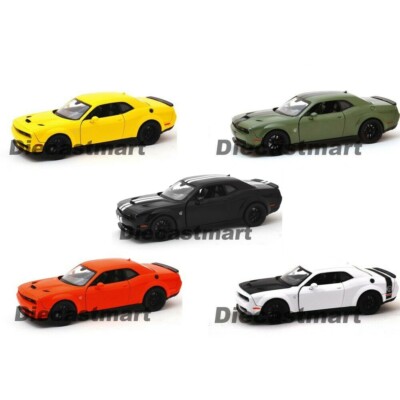 MOTORMAX 2018 DODGE CHALLENGER SRT HELLCAT WIDEBODY 1:24 DIECAST MODEL CAR NEW