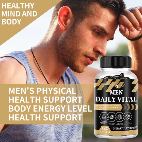 Men Daily Vital, exp 07/2026 Multivitamine und Multimineralien für Männer - Bild 10 von 13